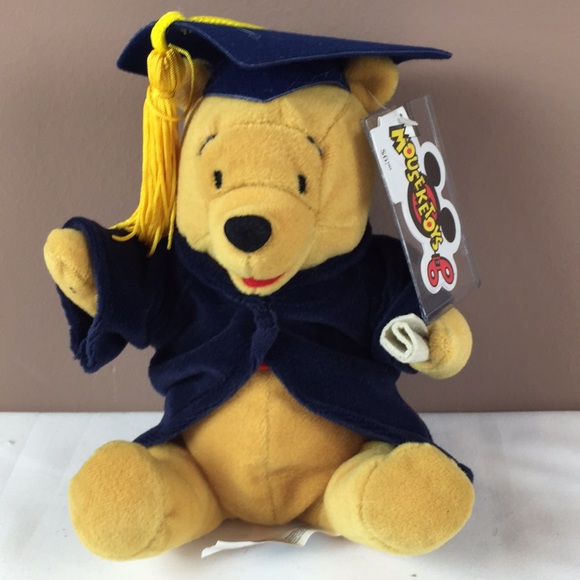 winnie the pooh graduation bear
